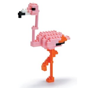 KAWADA NANOBLOCK 積木 紅鶴 (NBC-